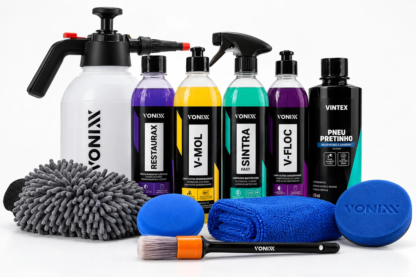 Kit Lavagem e restauração com Snow Foam
