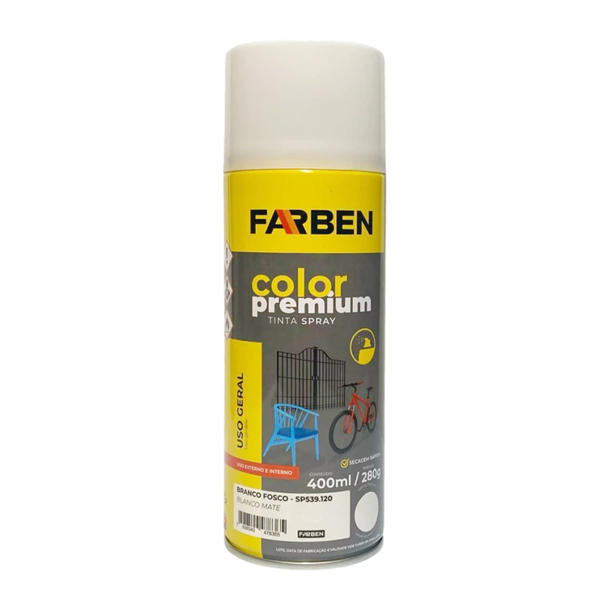 Spray Branco Fosco