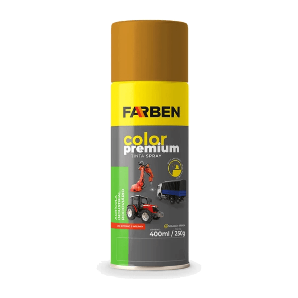 Tinta Spray Amarelo Caterpillar 81