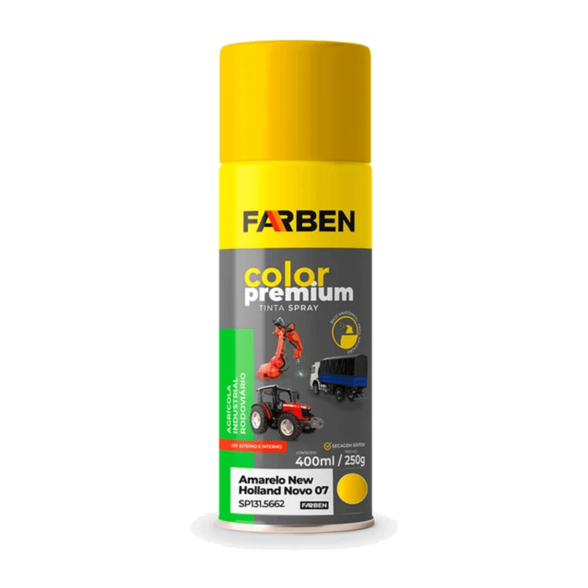 Tinta Spray Amarelo New Holland Nv 07