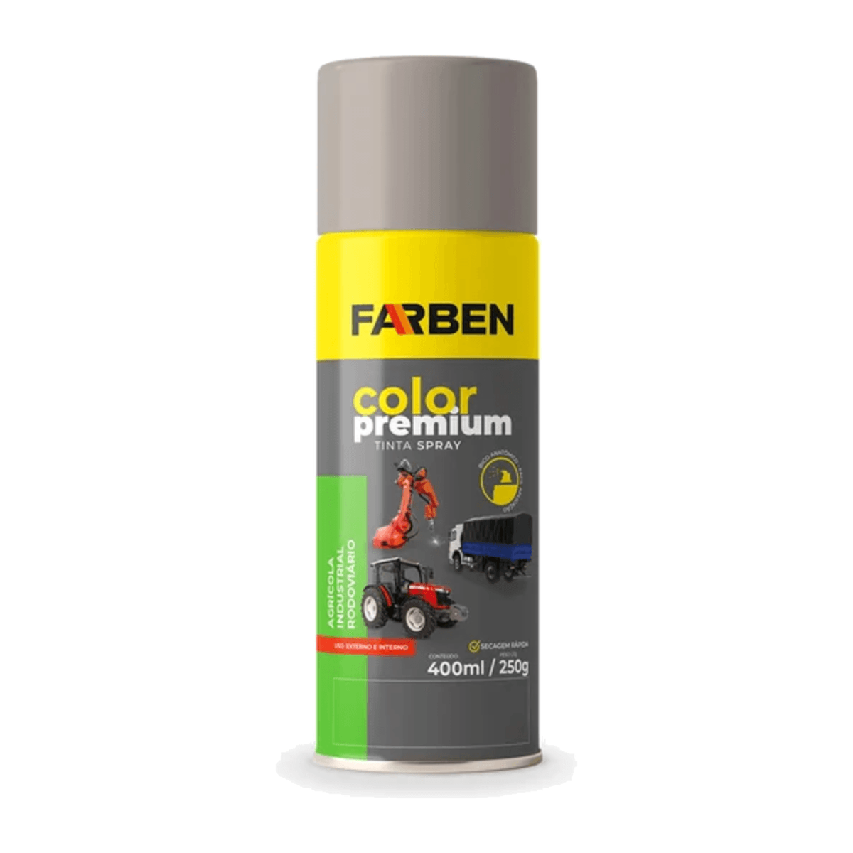 Tinta Spray Cinza N6,5